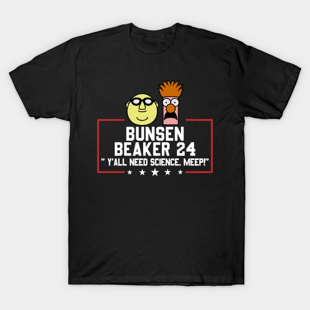 Muppets Science Bunsen Beaker T-Shirt by ManulaCo